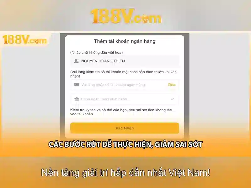 Rút Thưởng 188V – Hướng Dẫn Đăng Nhập Và Tận Hưởng Ưu Đãi Slot 2026